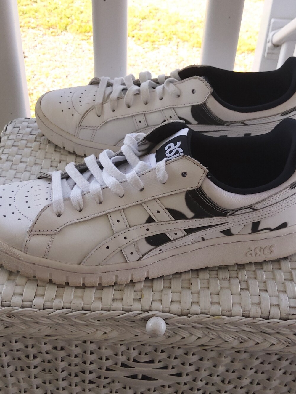 Asics Gel-PTG 90th Anniversary Disney Mickey Leather Sneakers  Men 9 Womens 10